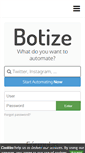 Mobile Screenshot of botize.com
